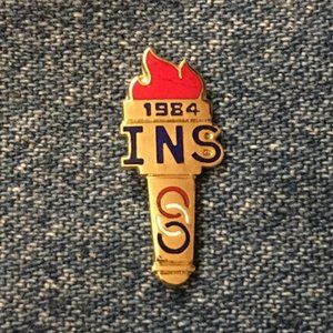 1984 Law Enforcement Olympic Pin Series~INS~Immigration & Naturalization Service